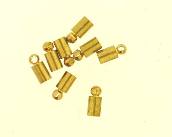 Terminal ponteira dourado (fios 3.5 mm)-Pacote 10 peças (MT-616)